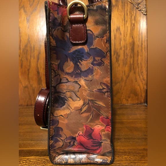 NWT-Patricia Nash-SET-Sienna Sunset-Zancona Tote & Reiti Trifold Wallet-$308 - Picture 9 of 16